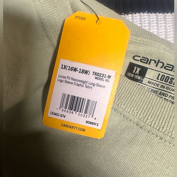 Carhartt long sleeve womens shirt - Picture 4 of 5